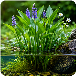 Plante semi-aquatique Bassin